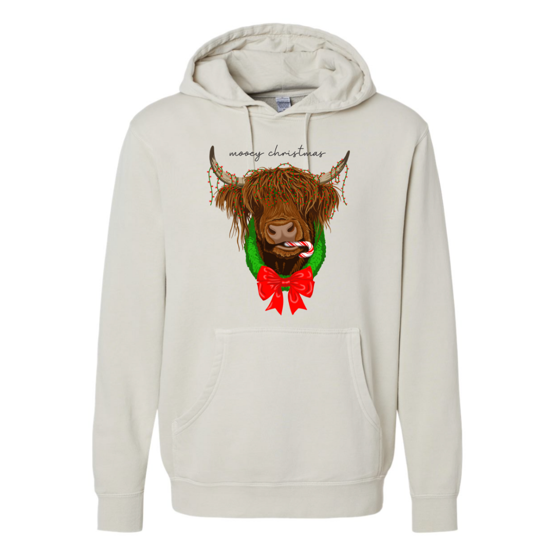 Mooey Christmas - Hooded Sweatshirt