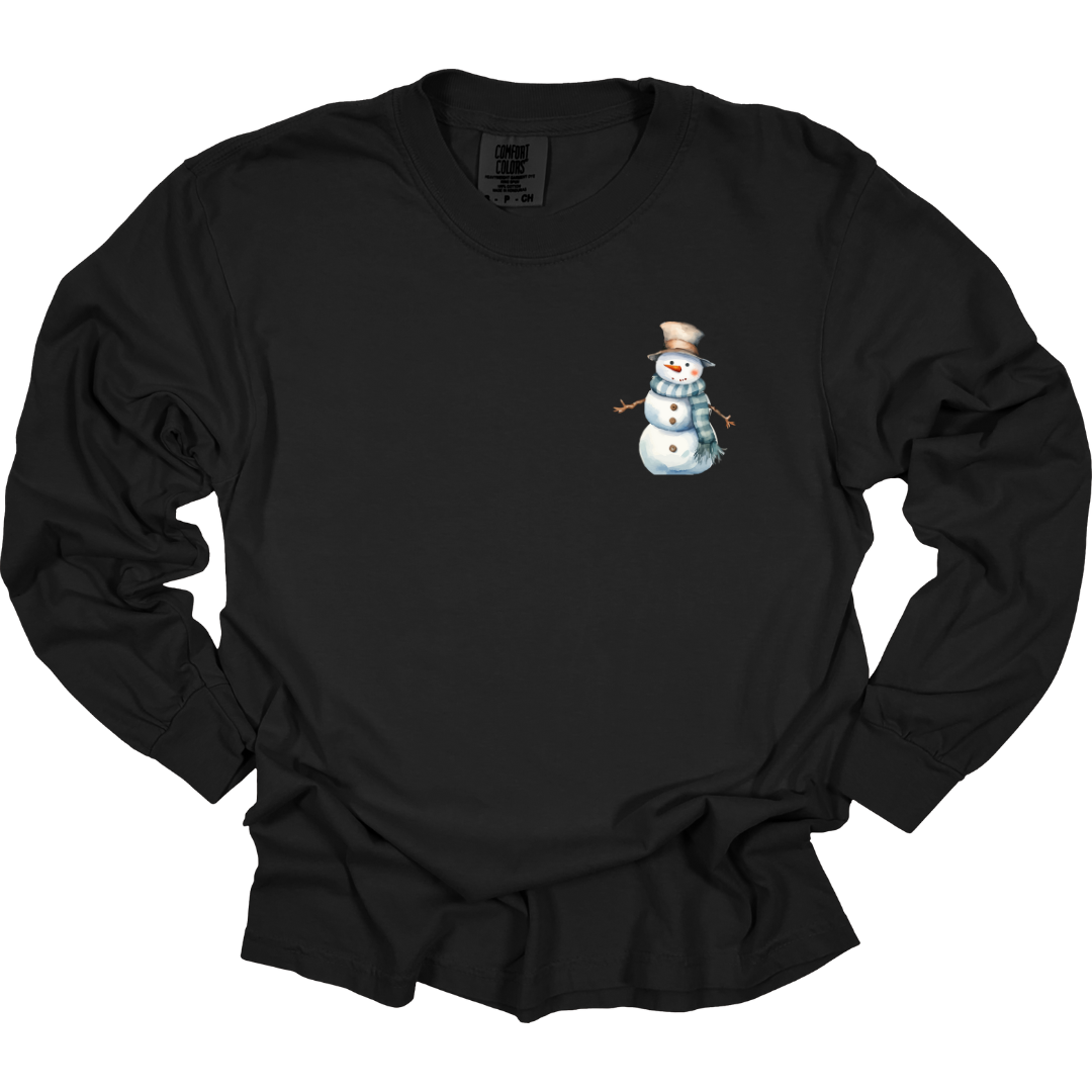 Mr. Snowman Long Sleeve Shirt