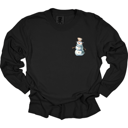 Mr. Snowman Long Sleeve Shirt