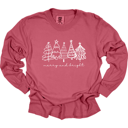 Merry and Bright Long Sleeve Shirt