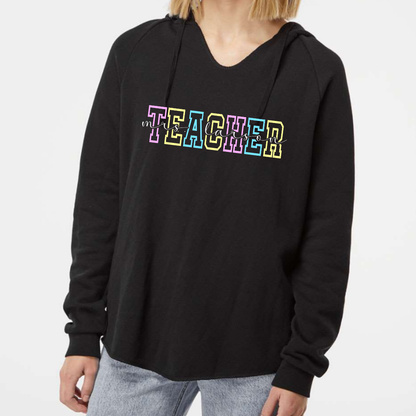Teacher (customizable name) - Women's Hooded Sweatshirt