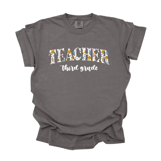 Teacher (customizable grade) - Tee