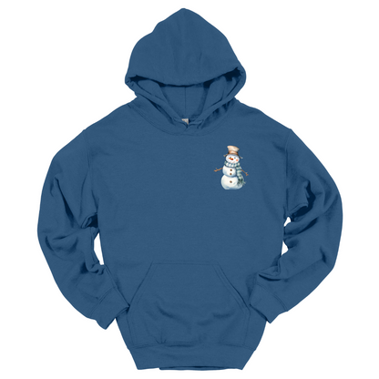 Mr. Snowman Hooded Sweatshirt