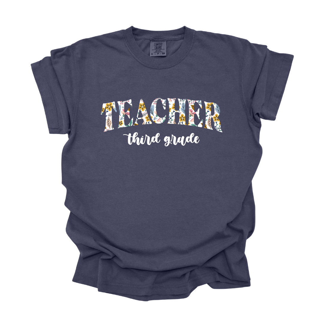 Teacher (customizable grade) - Tee