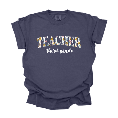 Teacher (customizable grade) - Tee
