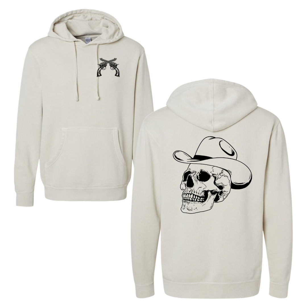 Cowboy Skull - Hooded Sweatshirt