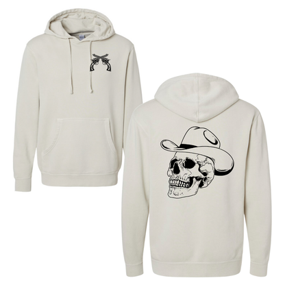 Cowboy Skull - Hooded Sweatshirt