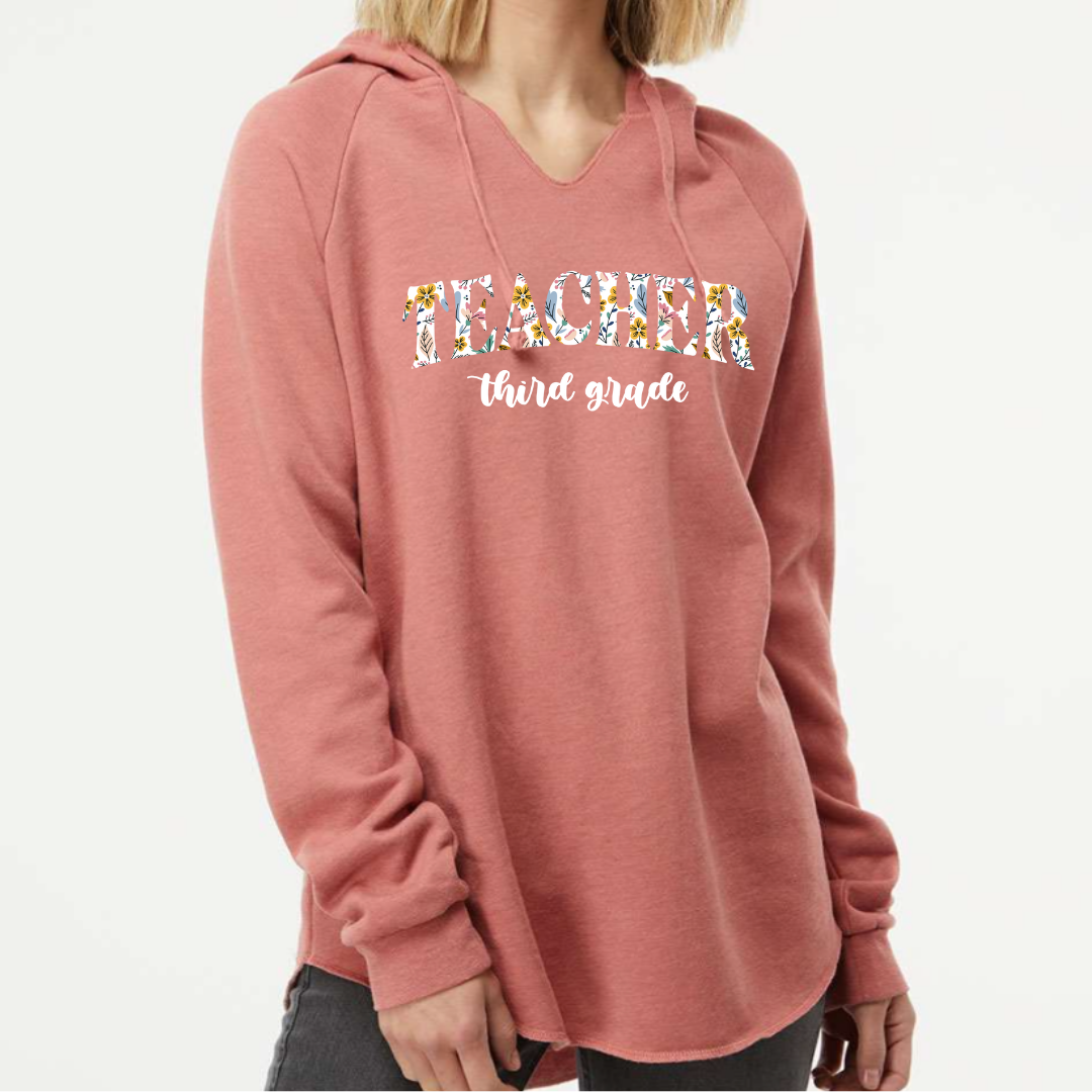 Teacher (customizable grade) - Women's Hooded Sweatshirt