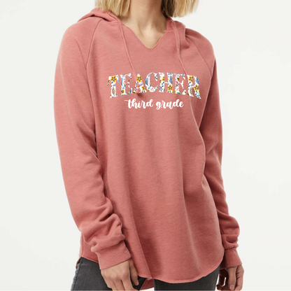 Teacher (customizable grade) - Women's Hooded Sweatshirt