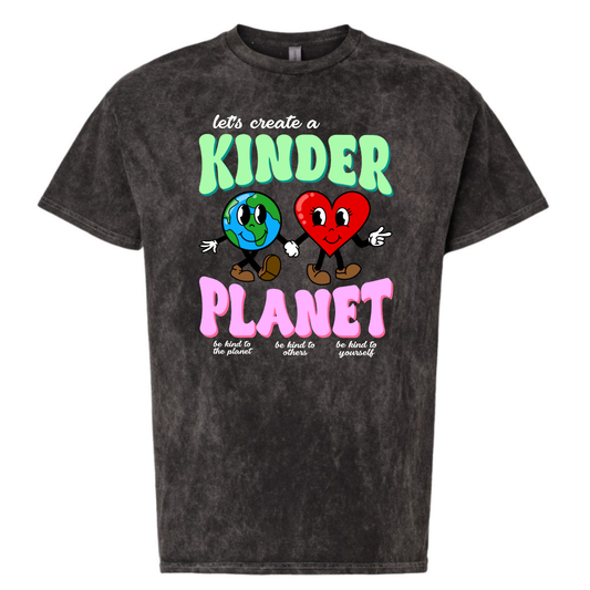Create a Kinder Planet - Adult Tee