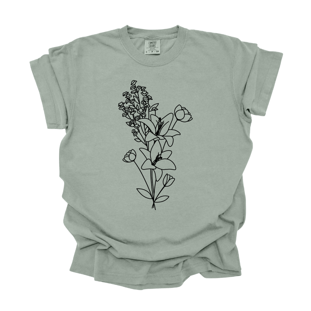 Smell the Flowers - Tee