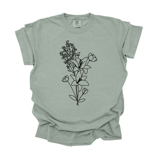 Smell the Flowers - Tee