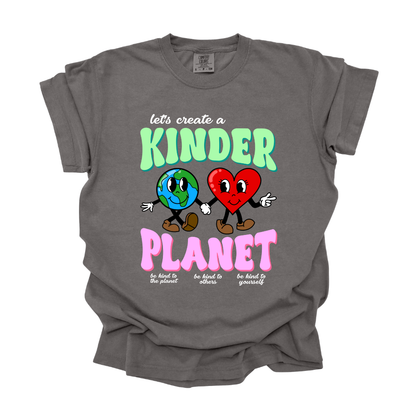 Create a Kinder Planet - Adult Tee