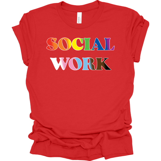 Social Work Pride Tee 2023