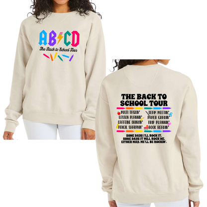 Back to School Tour - Crew Sweatshirt