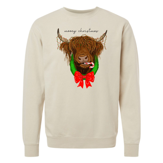 Mooey Christmas - Crew Sweatshirt