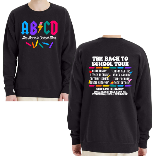Back to School Tour - Crew Sweatshirt