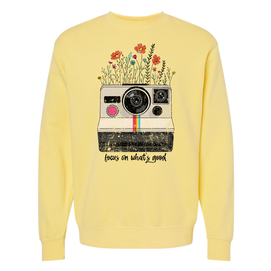 Focus on What's Good - Crew Sweatshirt