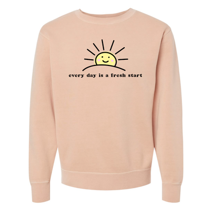 Every Day is a Fresh Start - Crew Sweatshirt