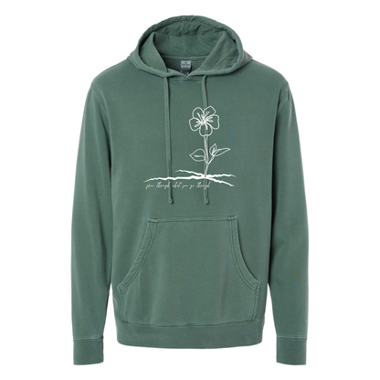 Grow Thru What You Go Thru - Hooded Sweatshirt