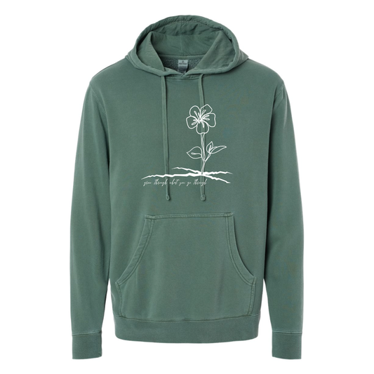 Grow Thru What You Go Thru - Hooded Sweatshirt