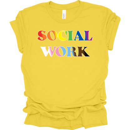 Social Work Pride Tee 2023