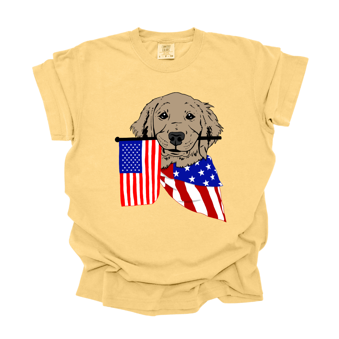 Patriotic Pup - Tee