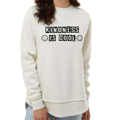 Kindness is Cool - Women's Weekend Crew Sweatshirt