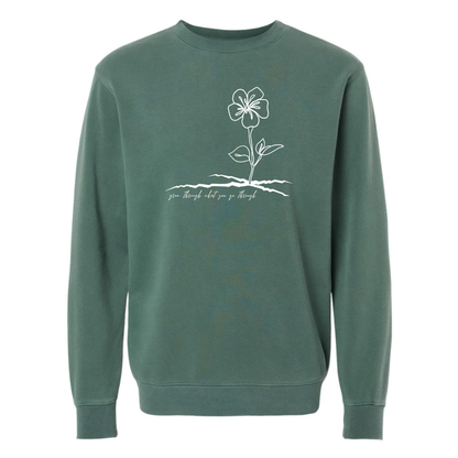 Grow Thru What You Go Thru - Crew Sweatshirt