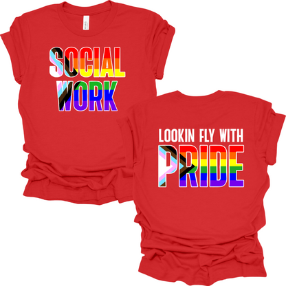 Social Work Pride Tee 2024