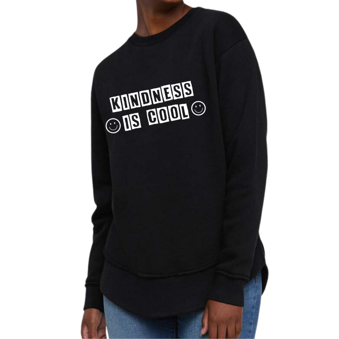 Kindness is Cool - Women's Weekend Crew Sweatshirt