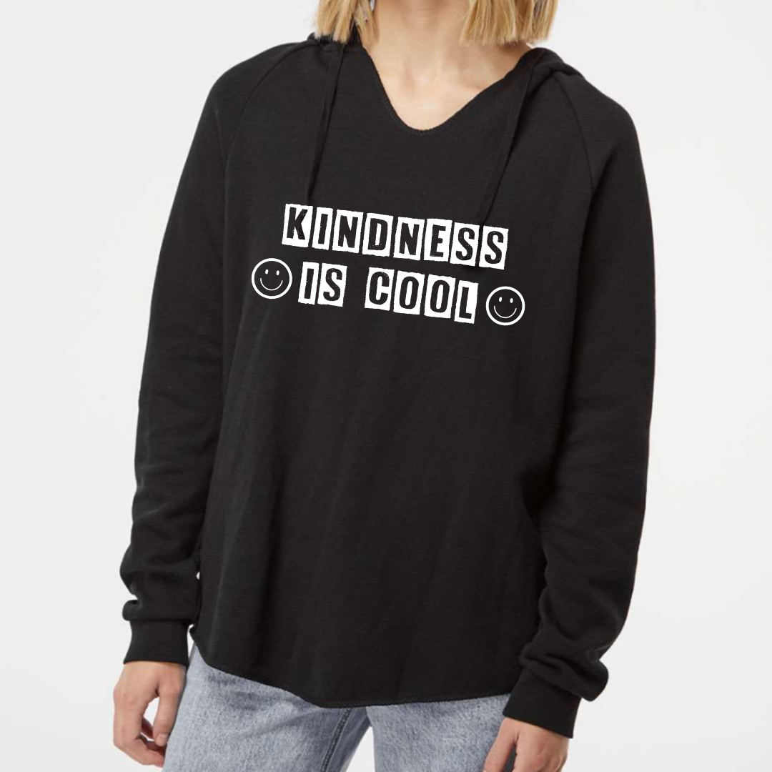 Kindness is Cool - Women's Hooded Sweatshirt