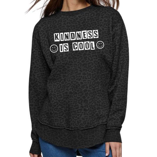 Kindness is Cool - Women's Weekend Crew Sweatshirt