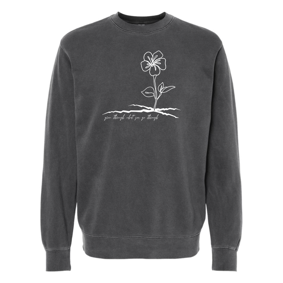 Grow Thru What You Go Thru - Crew Sweatshirt