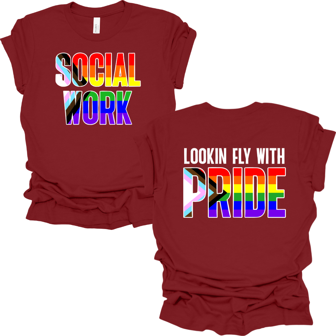 Social Work Pride Tee 2024