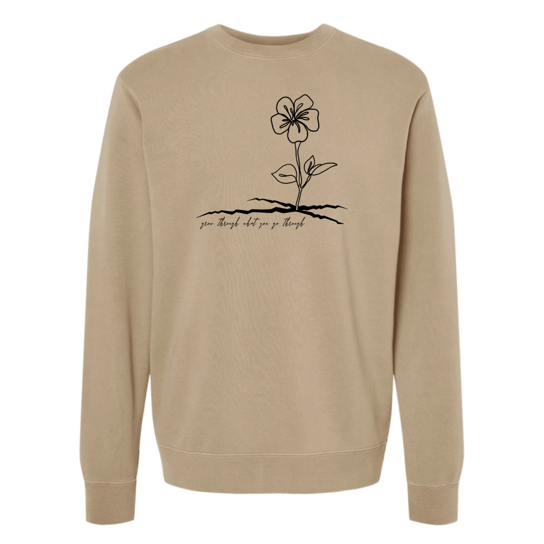 Grow Thru What You Go Thru - Crew Sweatshirt