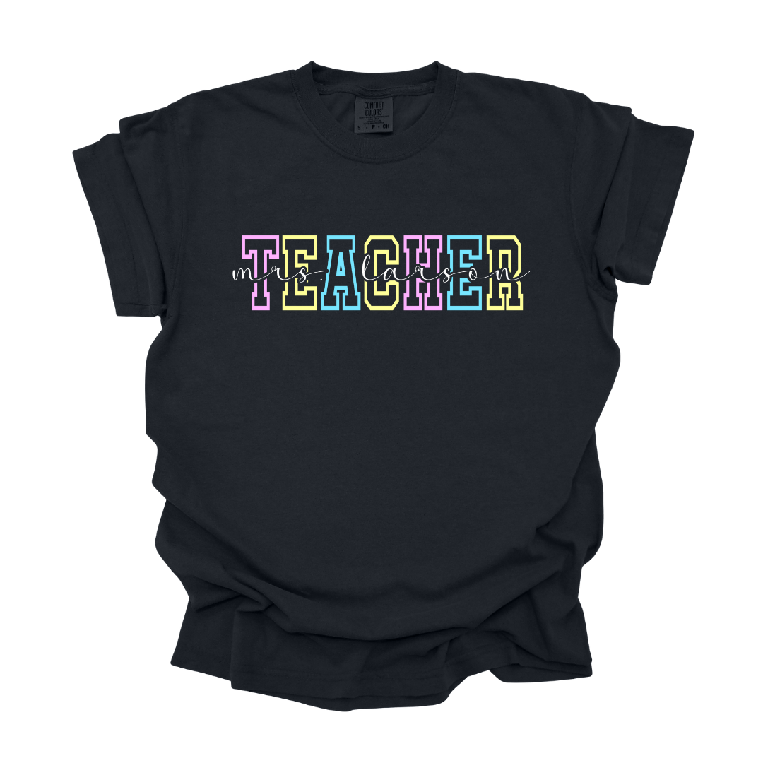 Teacher (customizable name) - Tee