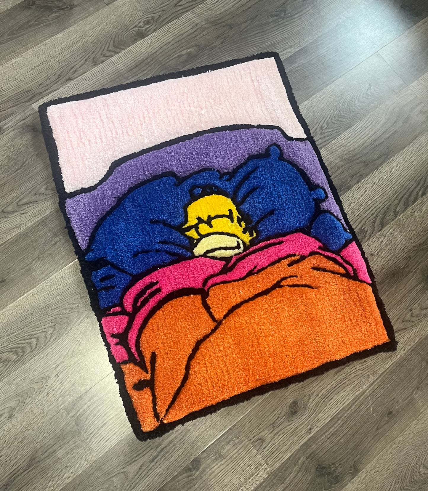 Sleeping Homer Rug
