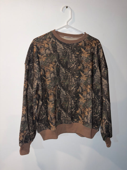 Camo Crewneck Sweatshirt