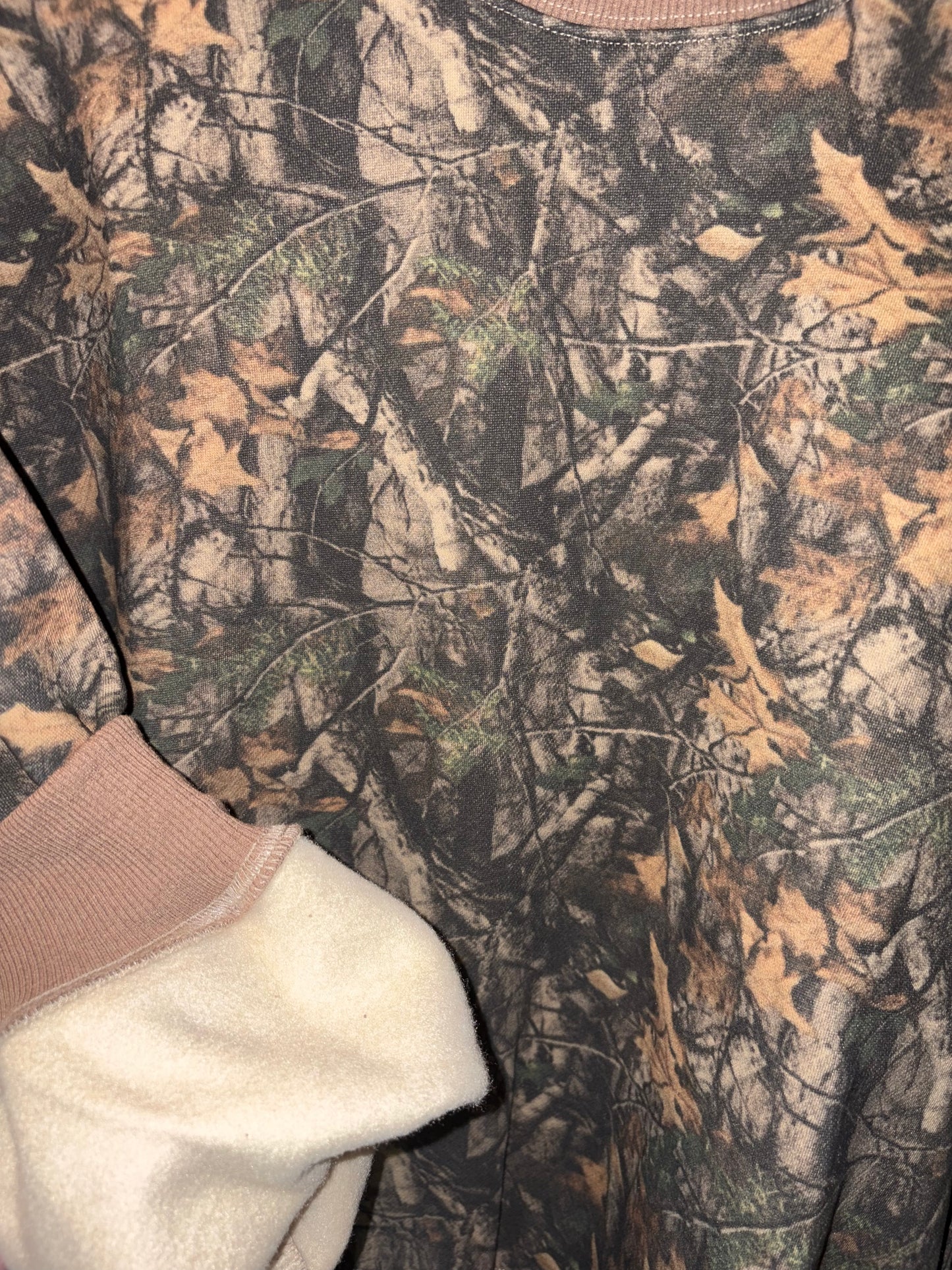 Camo Crewneck Sweatshirt