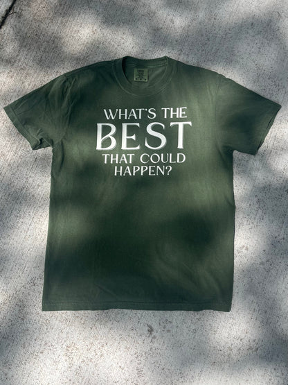 what's the best that could happen?- tee