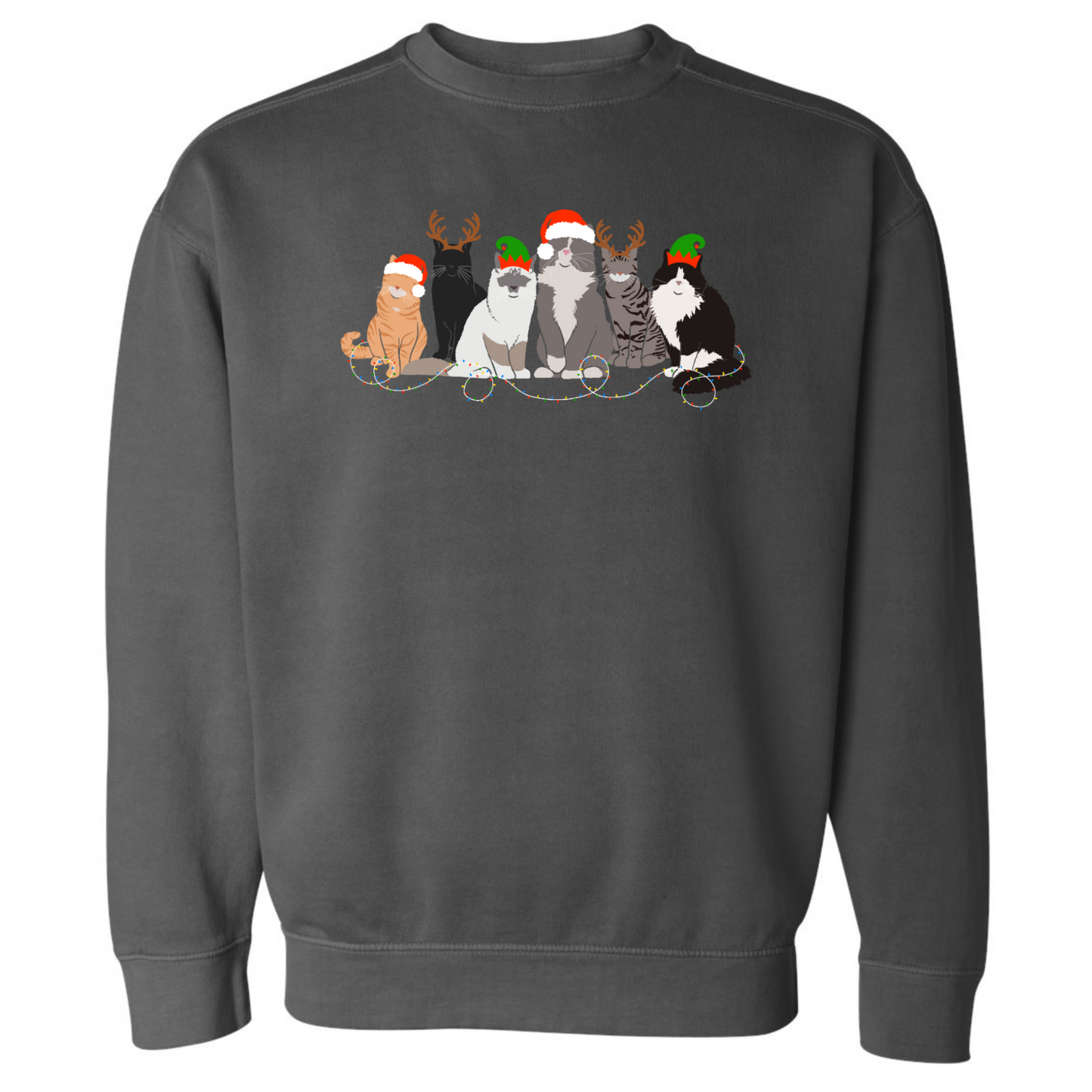 Christmas Cats - Crew Sweatshirt