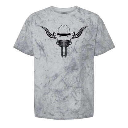 Pistol Cow Skull - Tee
