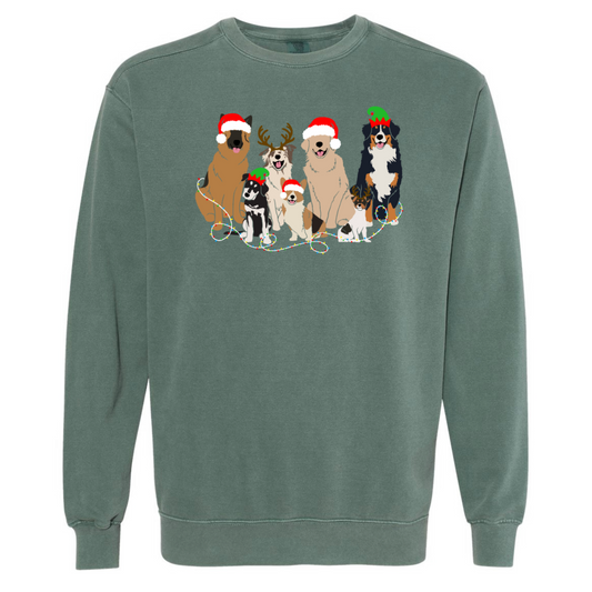 Christmas Dogs - Crew Sweatshirt