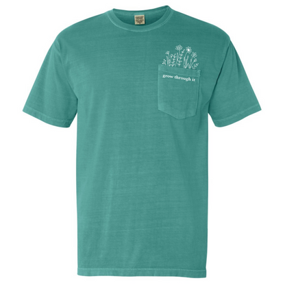 Grow Through It - Pocket Tee