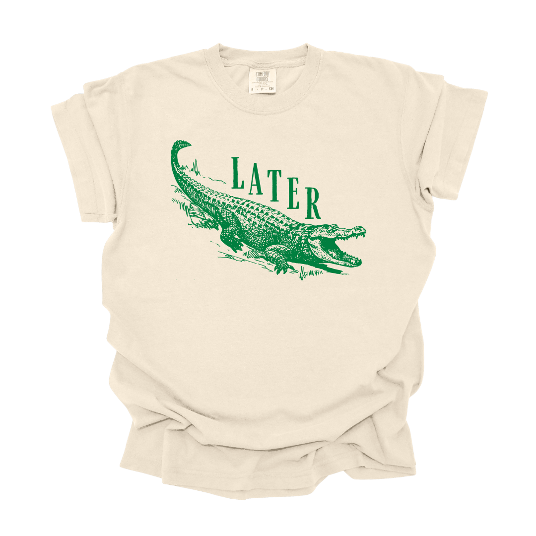 Later Alligator Tee