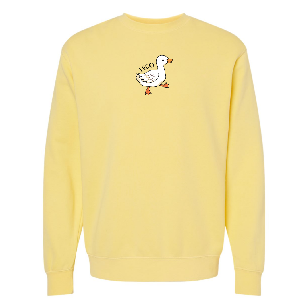 Lucky Duck Crewneck Sweatshirt
