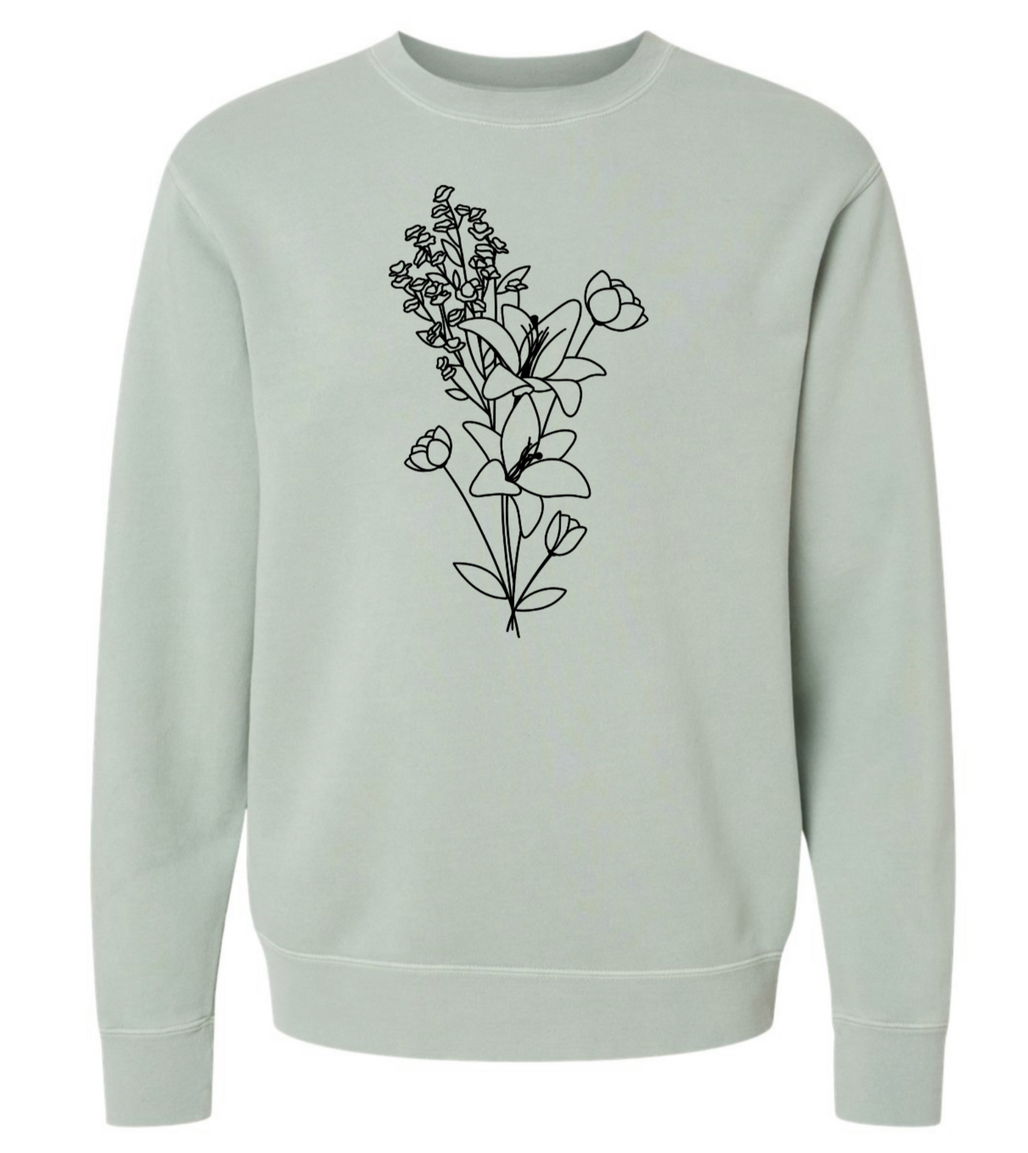 Smell the Flowers - Crew Sweatshirt