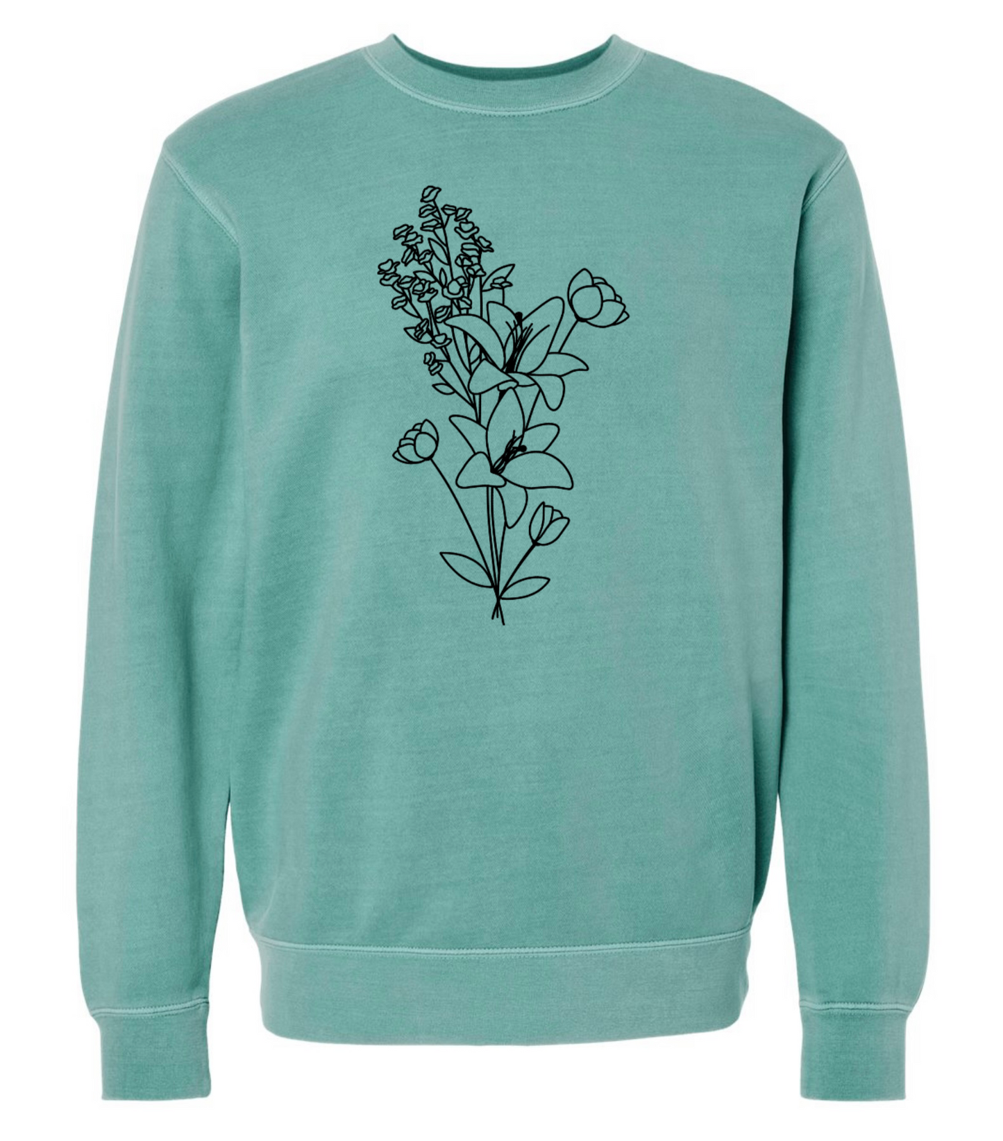 Smell the Flowers - Crew Sweatshirt