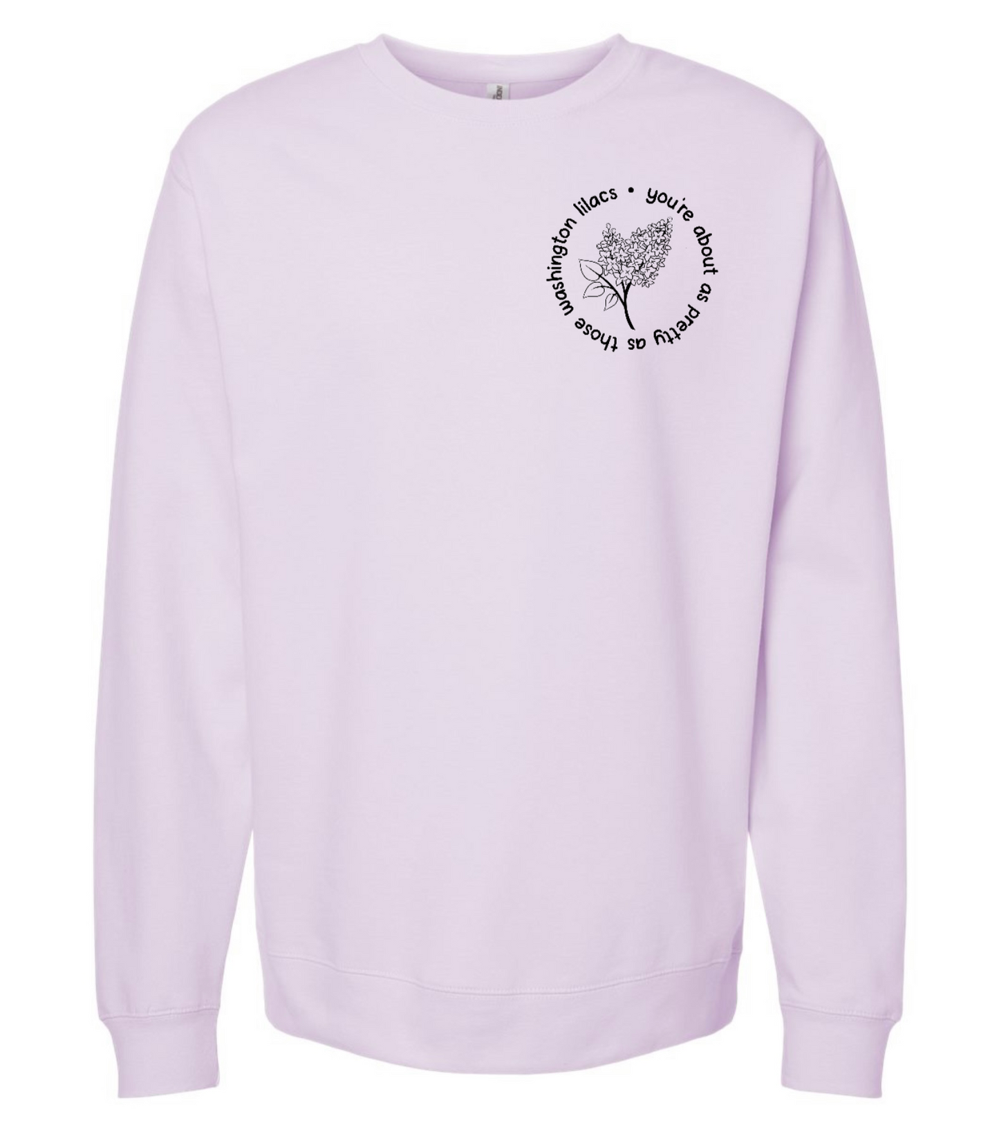 Washington Lilacs - Crew Sweatshirt